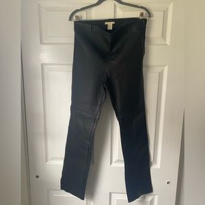 H&M leather pants